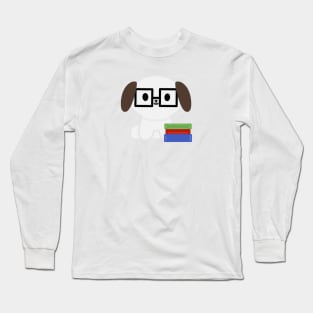 Nerdy Doggie Long Sleeve T-Shirt